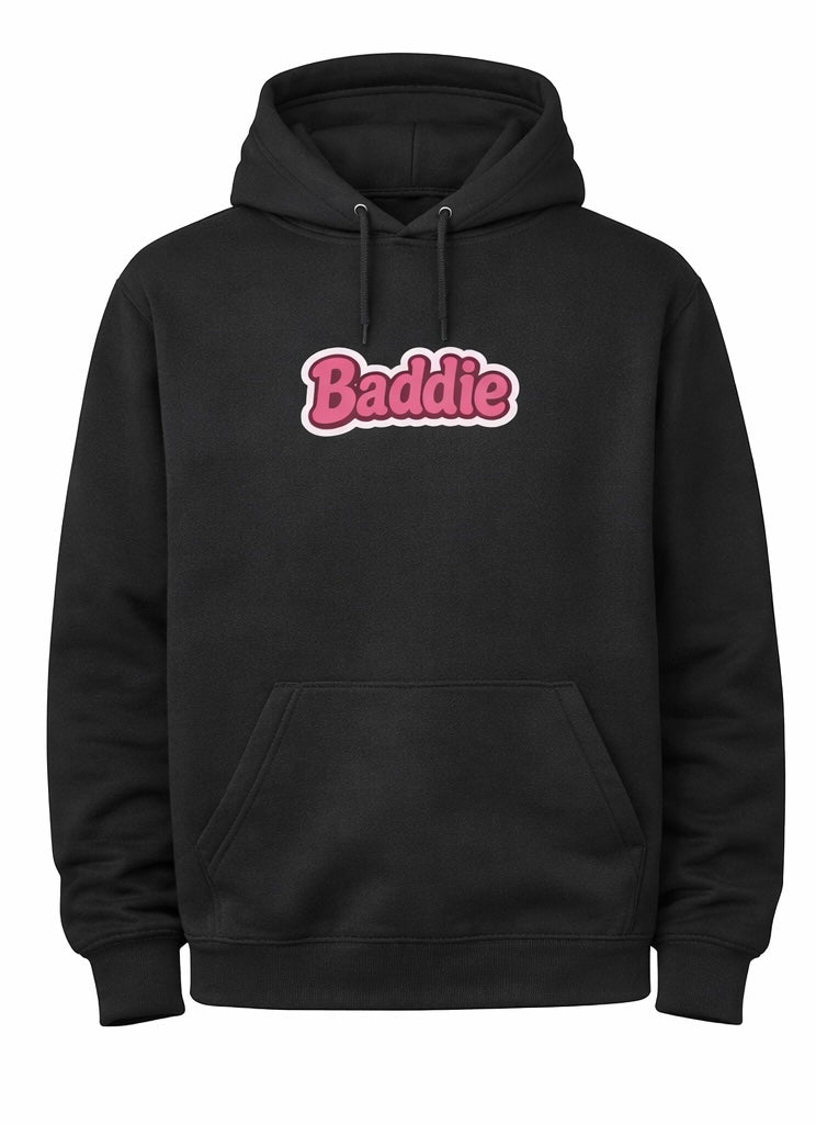 Baddie Hoodie (Black) (Preorder)